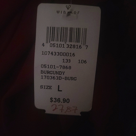 winsor womens long bell sleeve burgundy mini dress - Picture 5 of 5